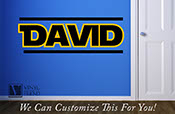 star wars theme custom name movie title wall decor decal lettering for geeks and fan rooms 2464
